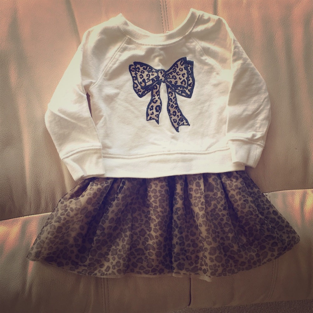 Cheetah print dress